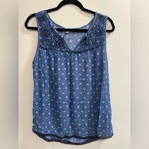 Mason & Belle Embroidered Tank